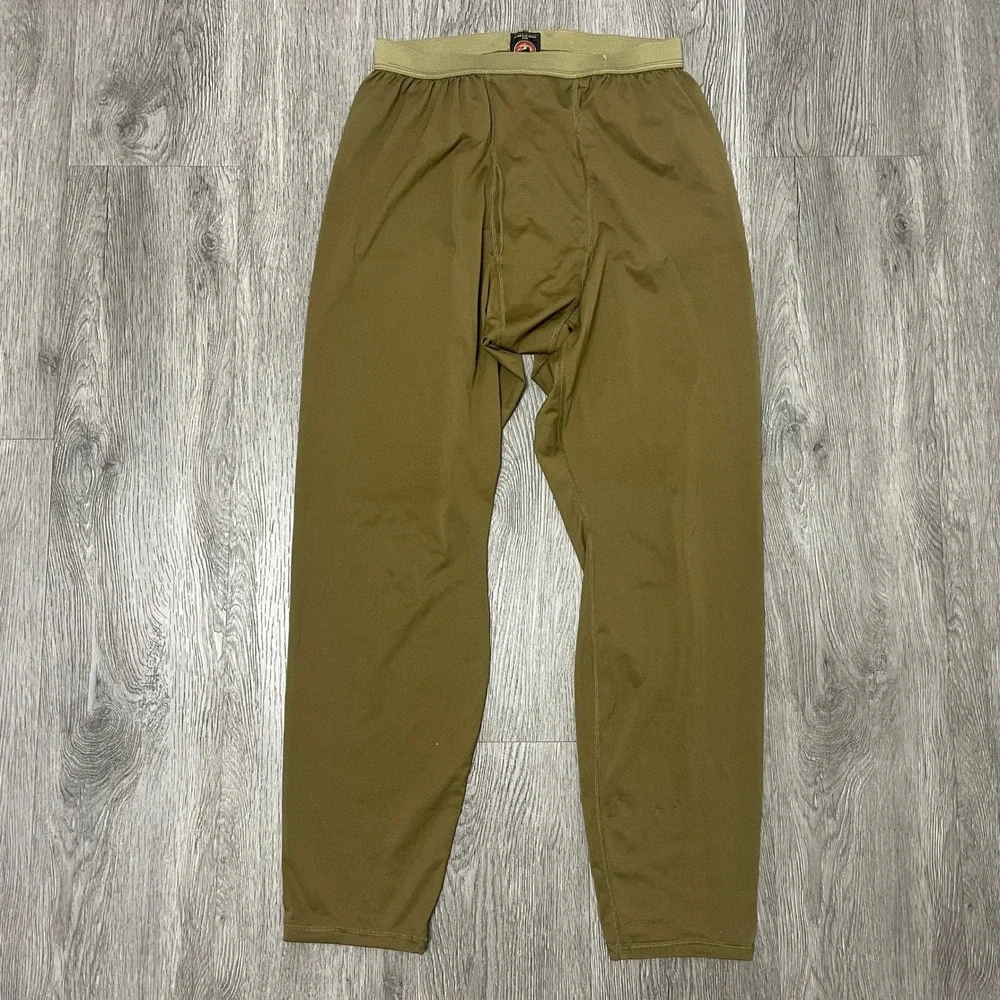 Peckham Polartec Base Layer Men Medium Brown USMC Tactical Compression Patagonia
